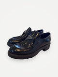 Prada Platform-skinnloafers