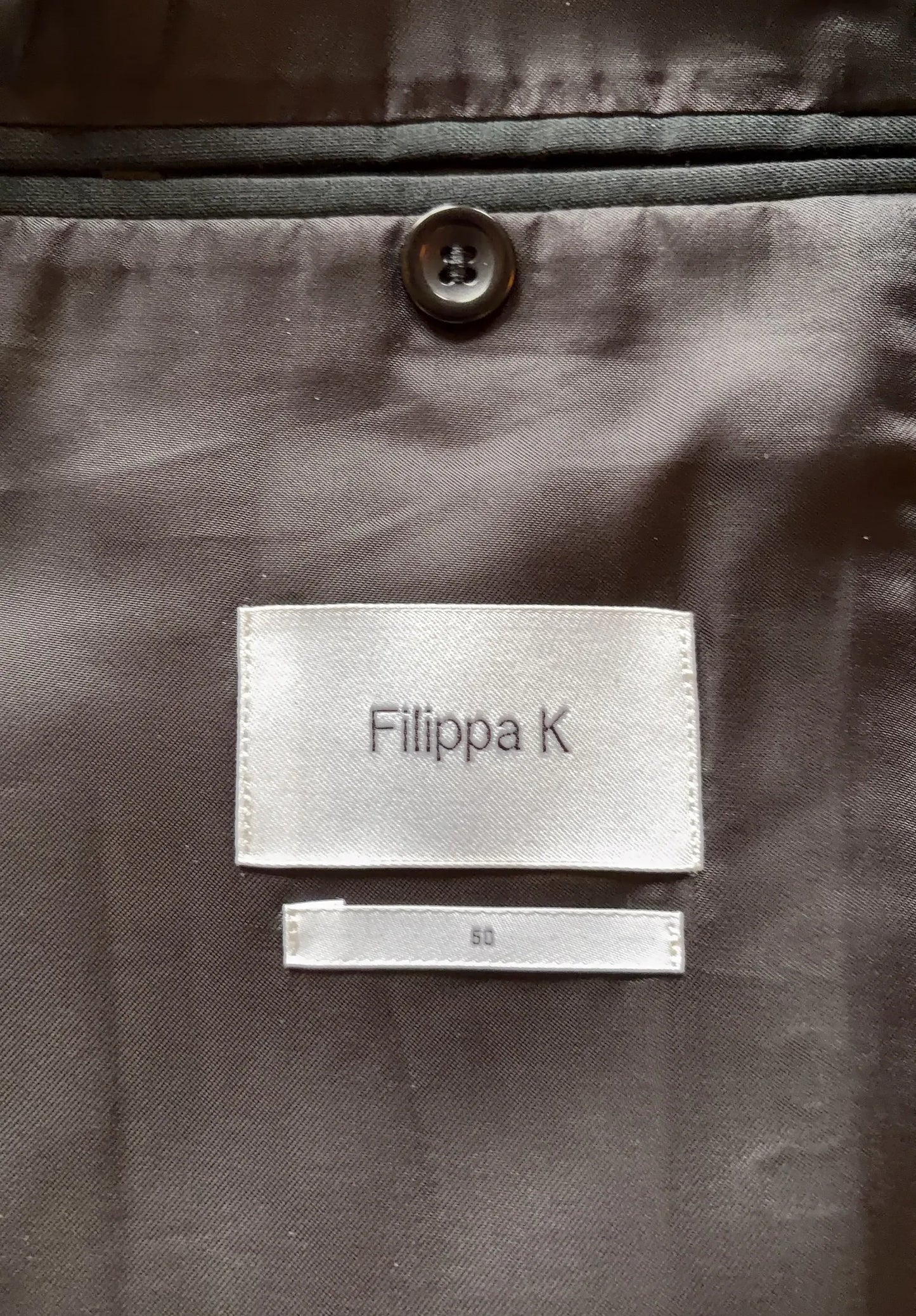 Filippa K Cool Wool , Dark Spruce-ullkavaj