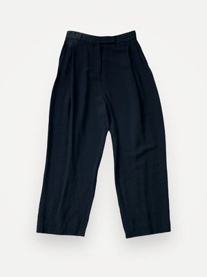 Toteme Deep Pleat Crepe-byxor