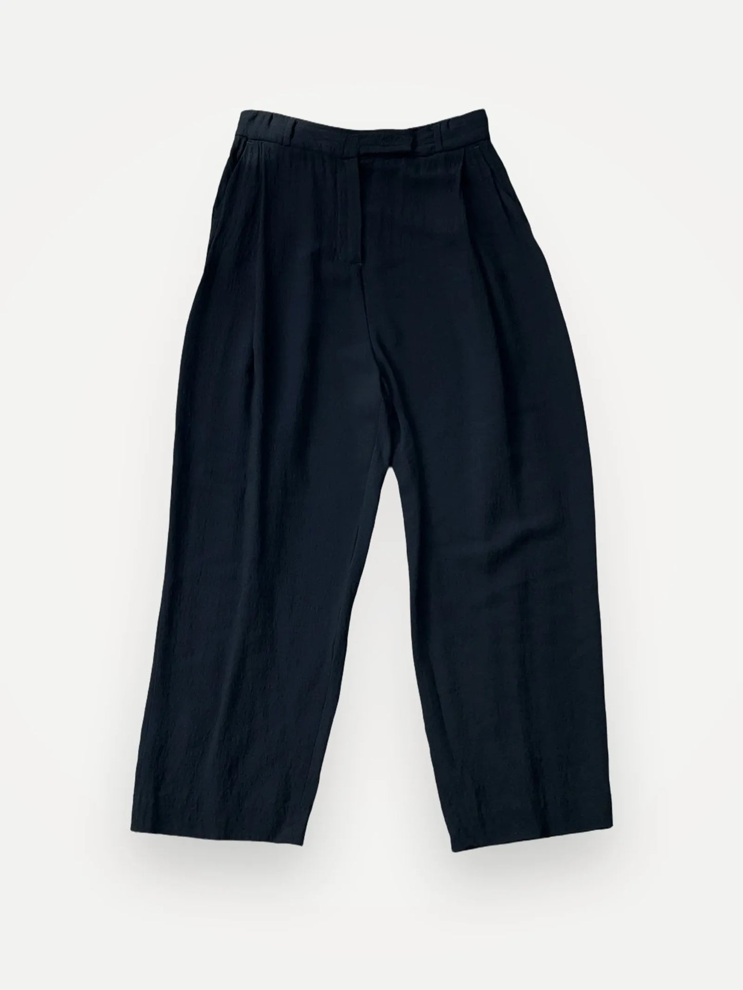 Toteme Deep Pleat Crepe-byxor