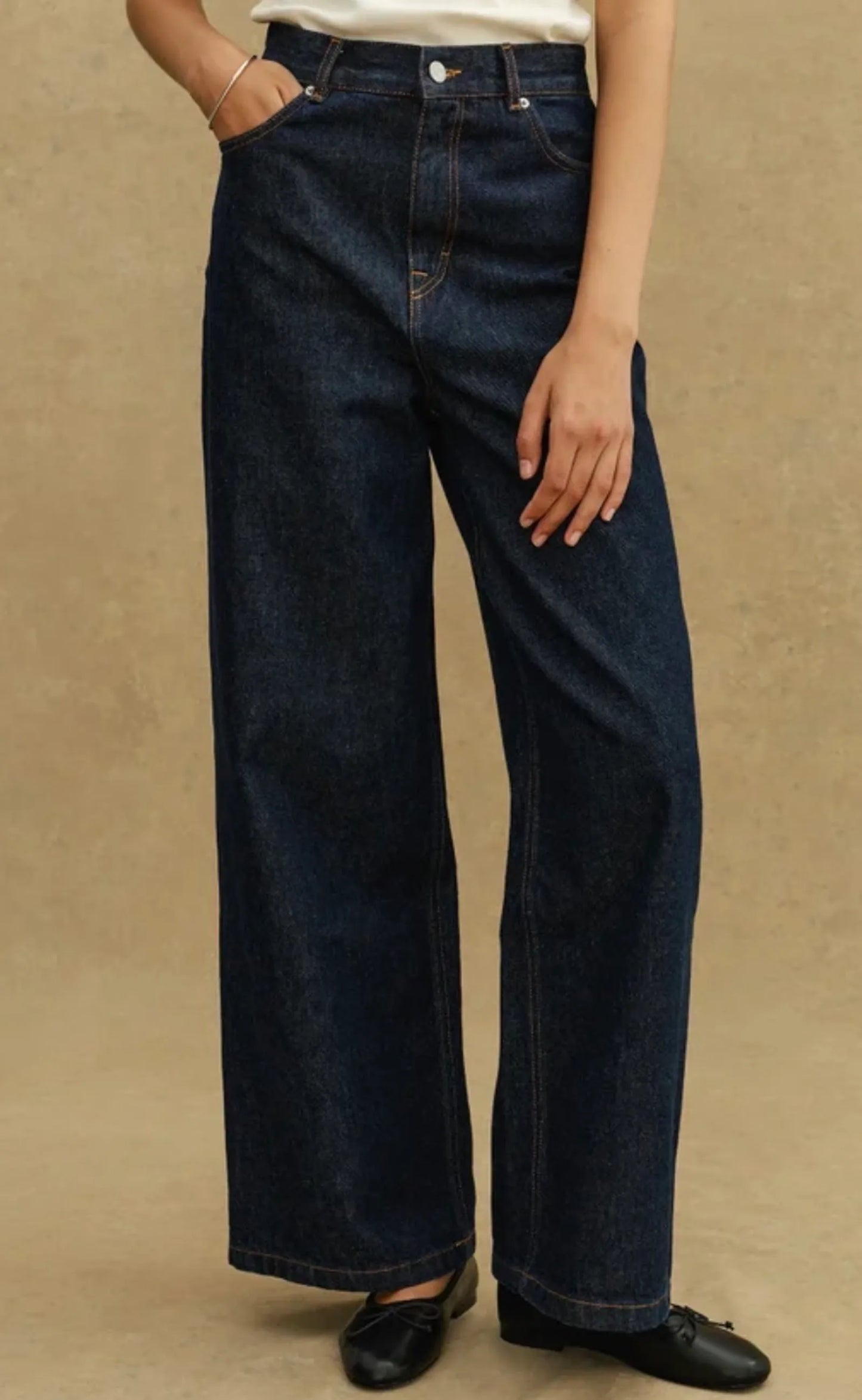 A Day's March Poppy Wide Denim Jeans