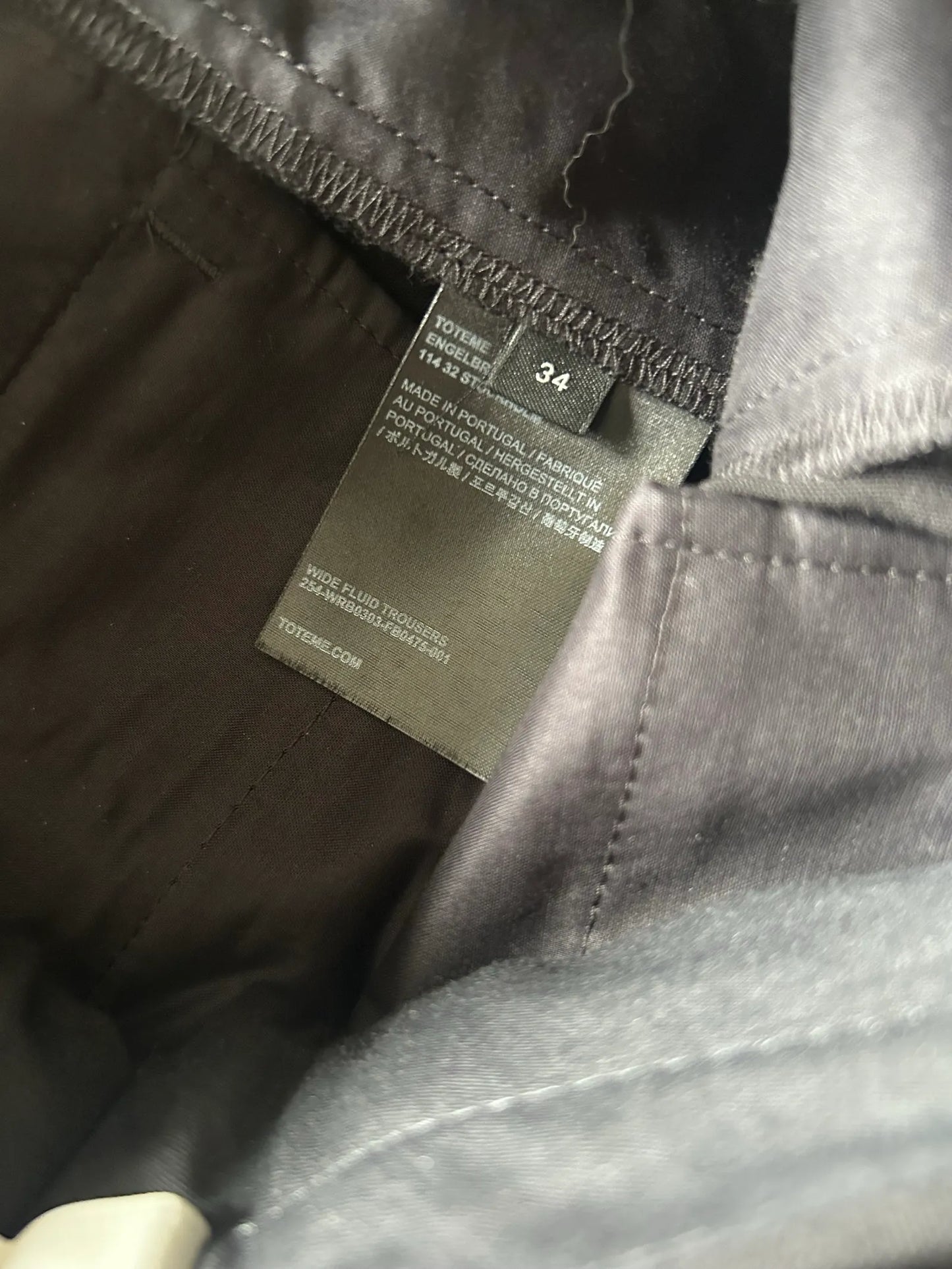 Toteme Wide Fluid-kostymbyxor NWT