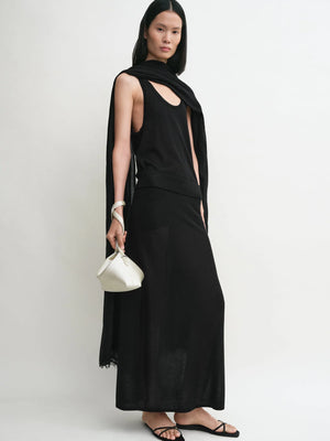 Toteme Long Knit Skirt
