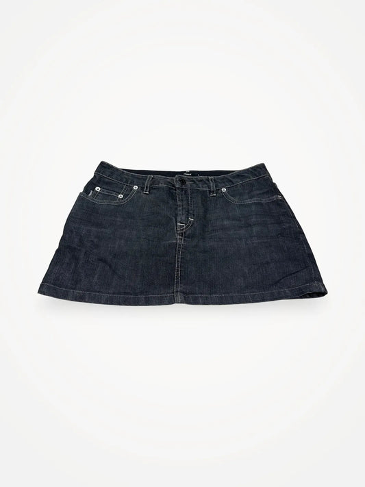 Filippa K Classic Denim Charcoal Skirt