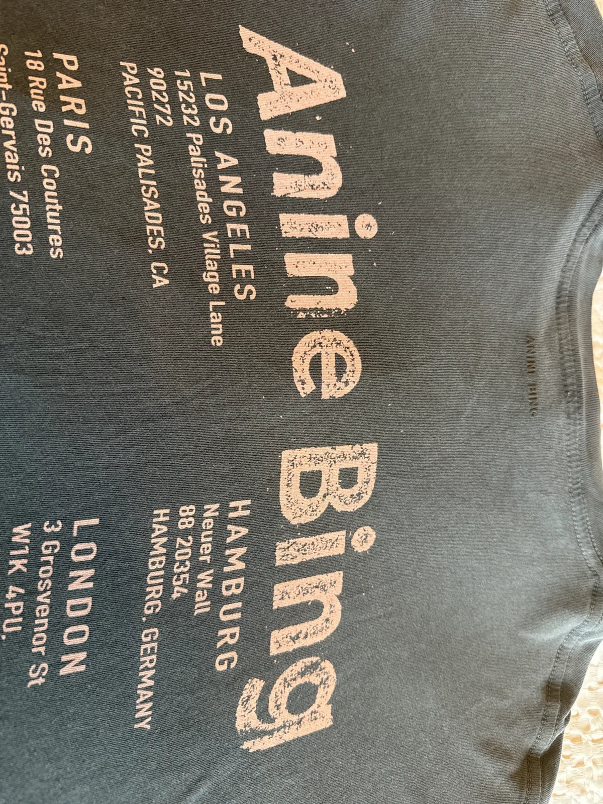 Anine Bing Cade Smiley T-shirt