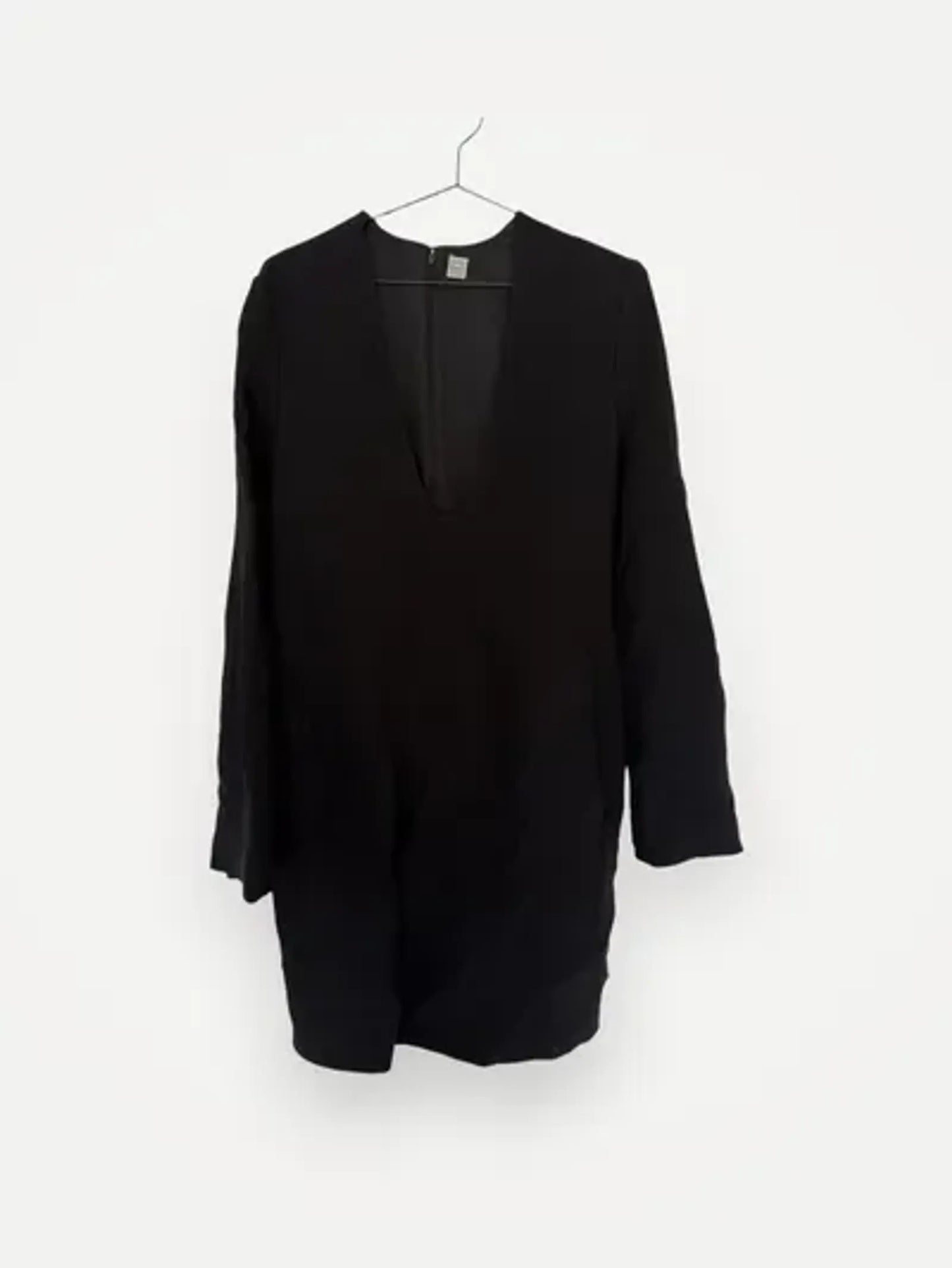 Toteme Short Bell-sleeve Black Dress
