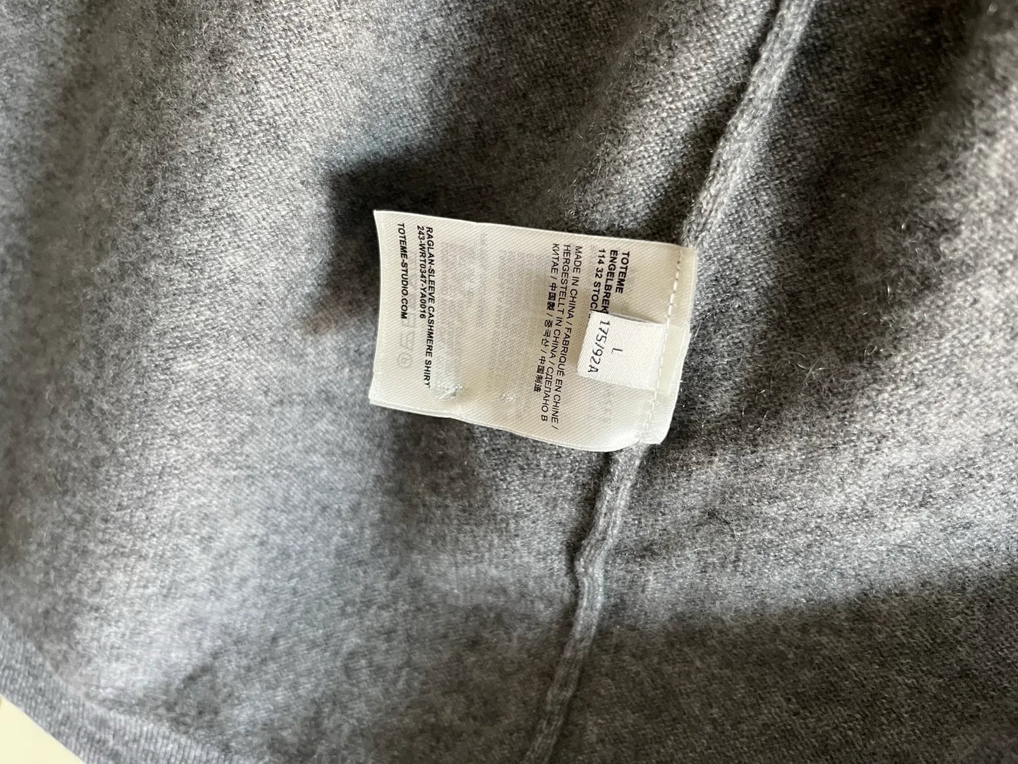 Toteme Raglan Sleeve Cashmere-kashmirkofta NWOT