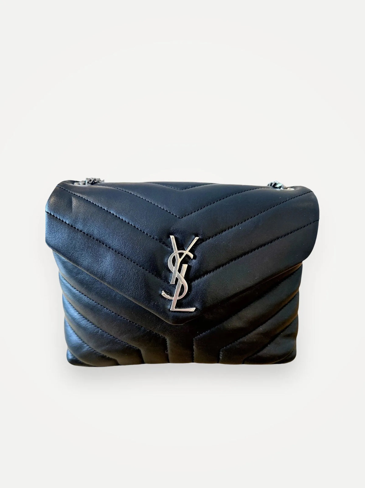 Saint Laurent Loulou-skinnhandväska NWOT
