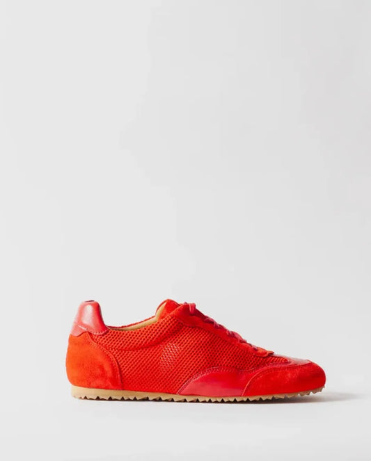 Blankens The May Red-skinnsneakers NWT