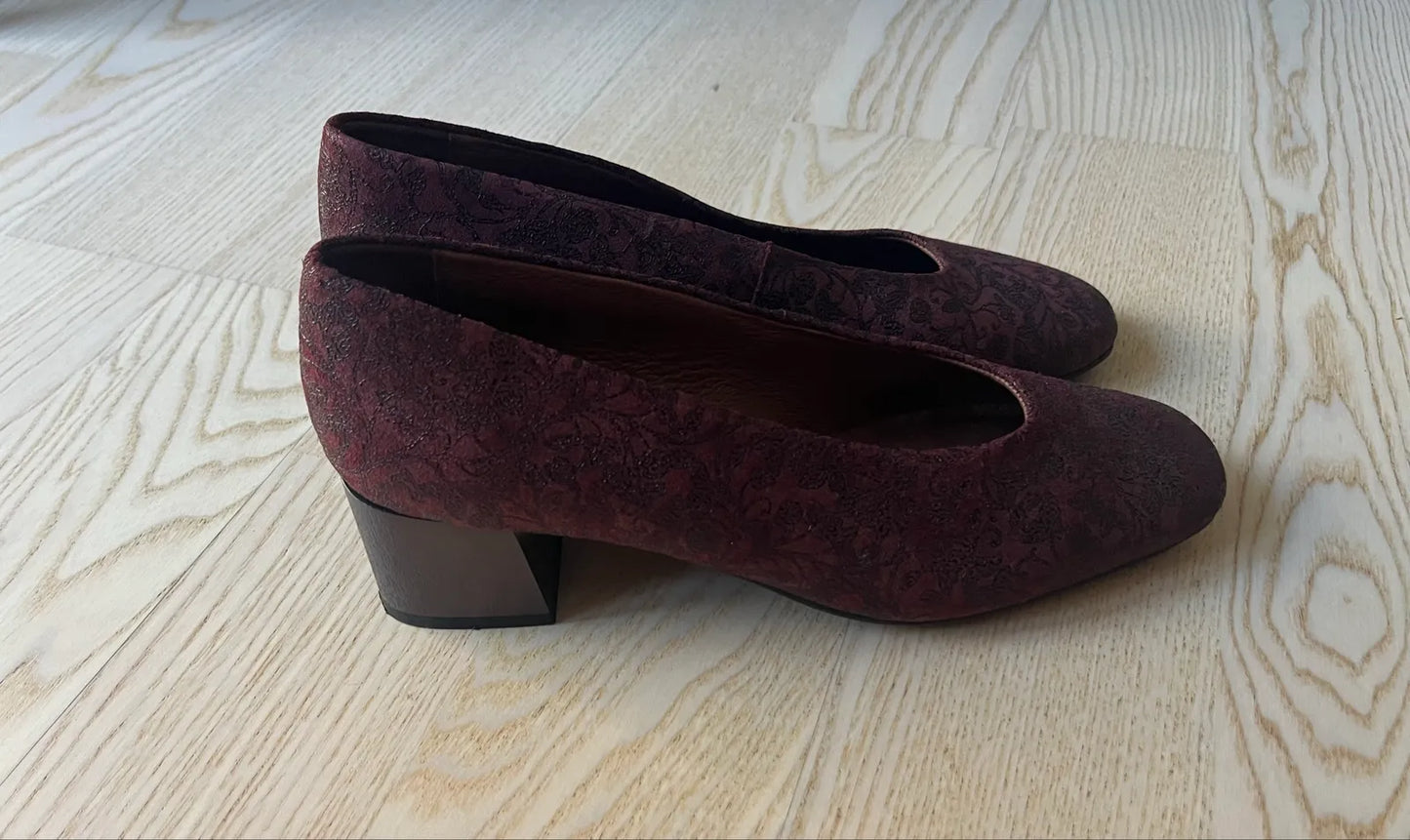 Hispanitas-skinnballerinaskor NWOT