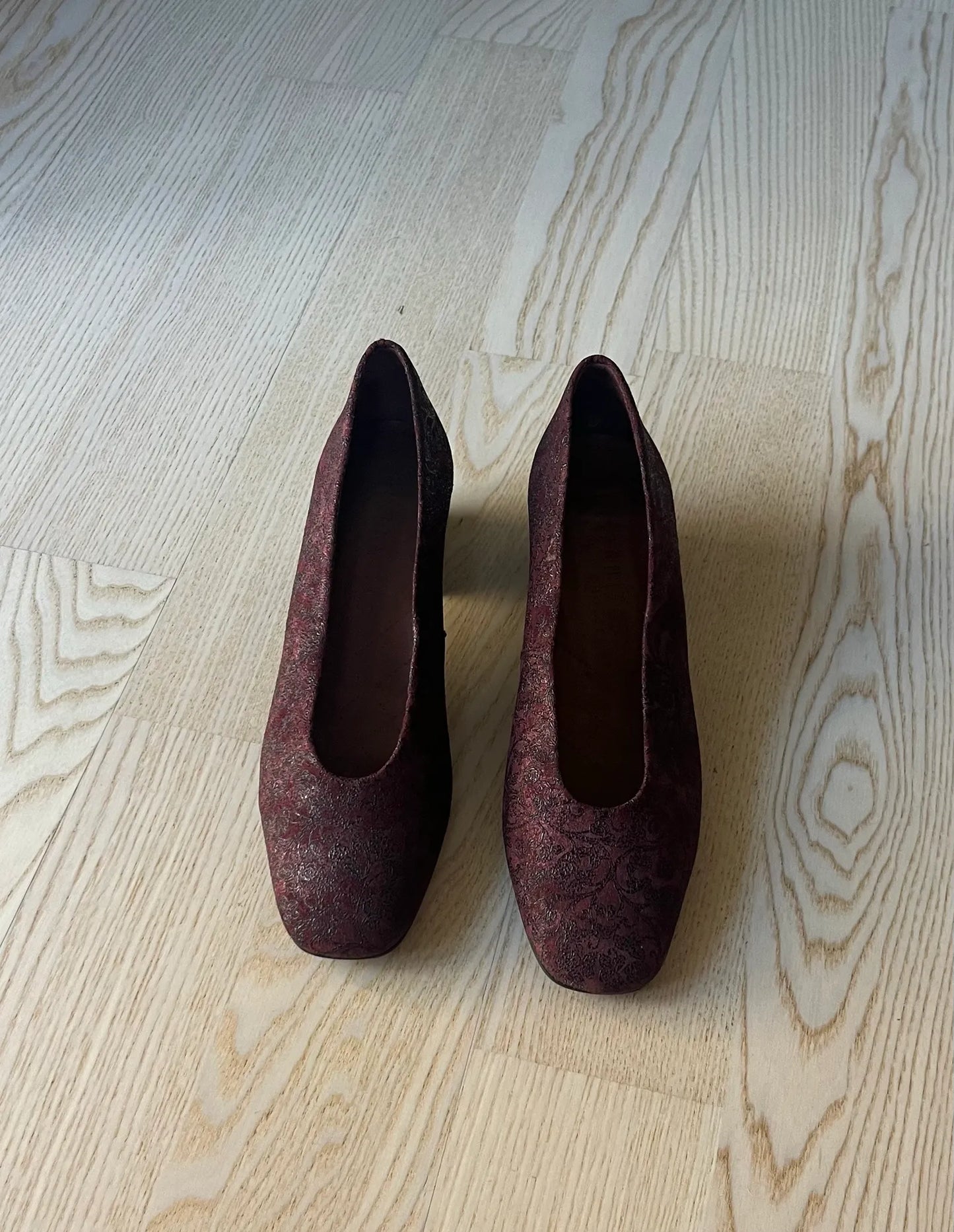 Hispanitas-skinnballerinaskor NWOT