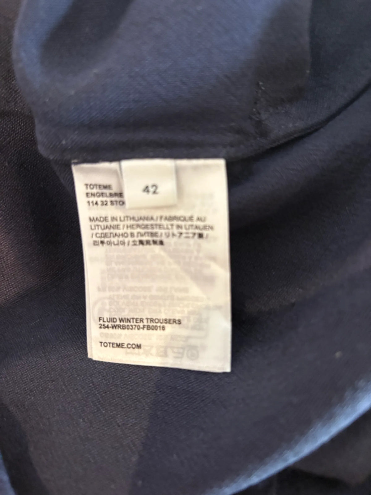 Toteme Suit Trousers