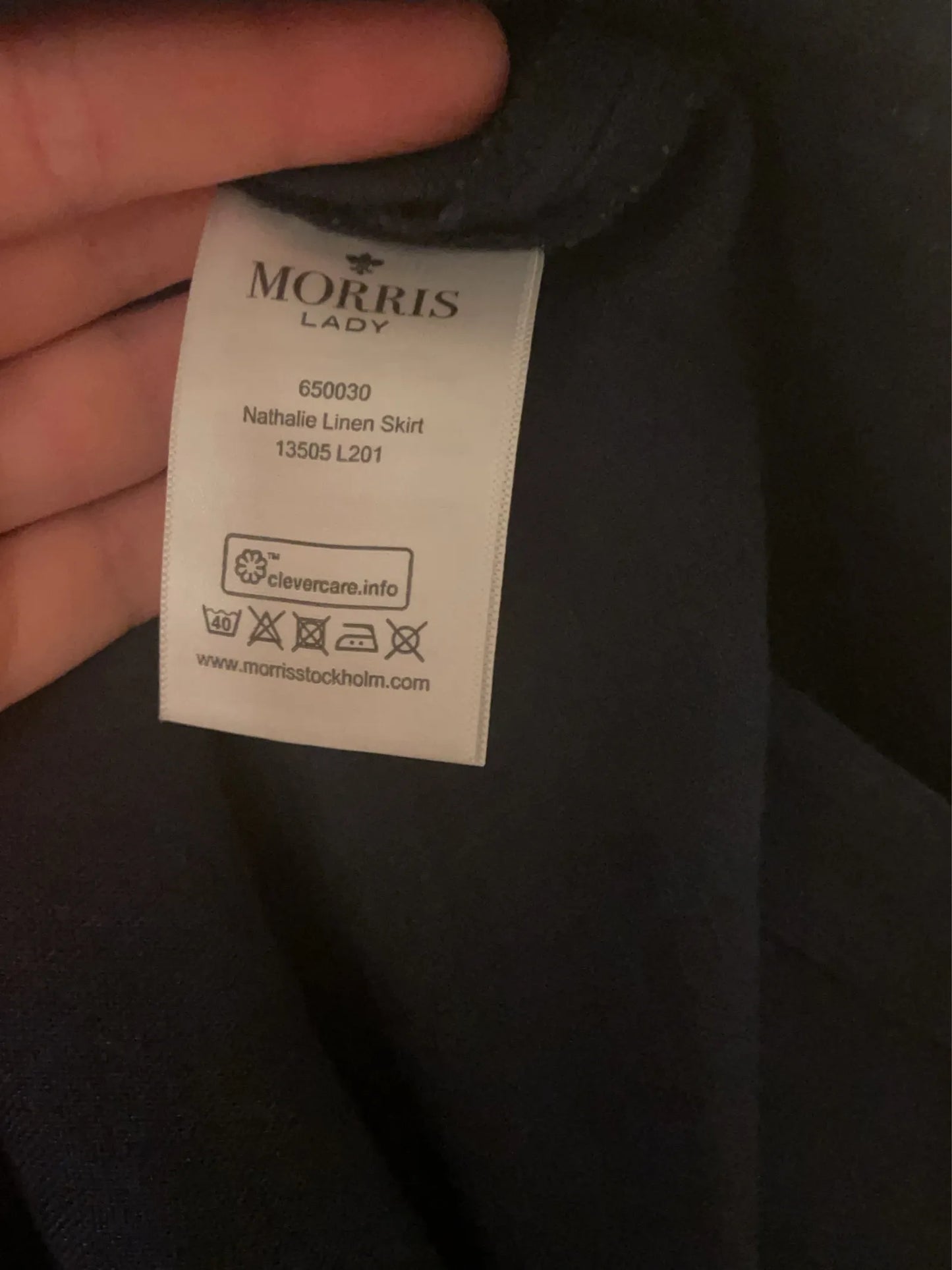 Morris Nathalie Linnen Skirt