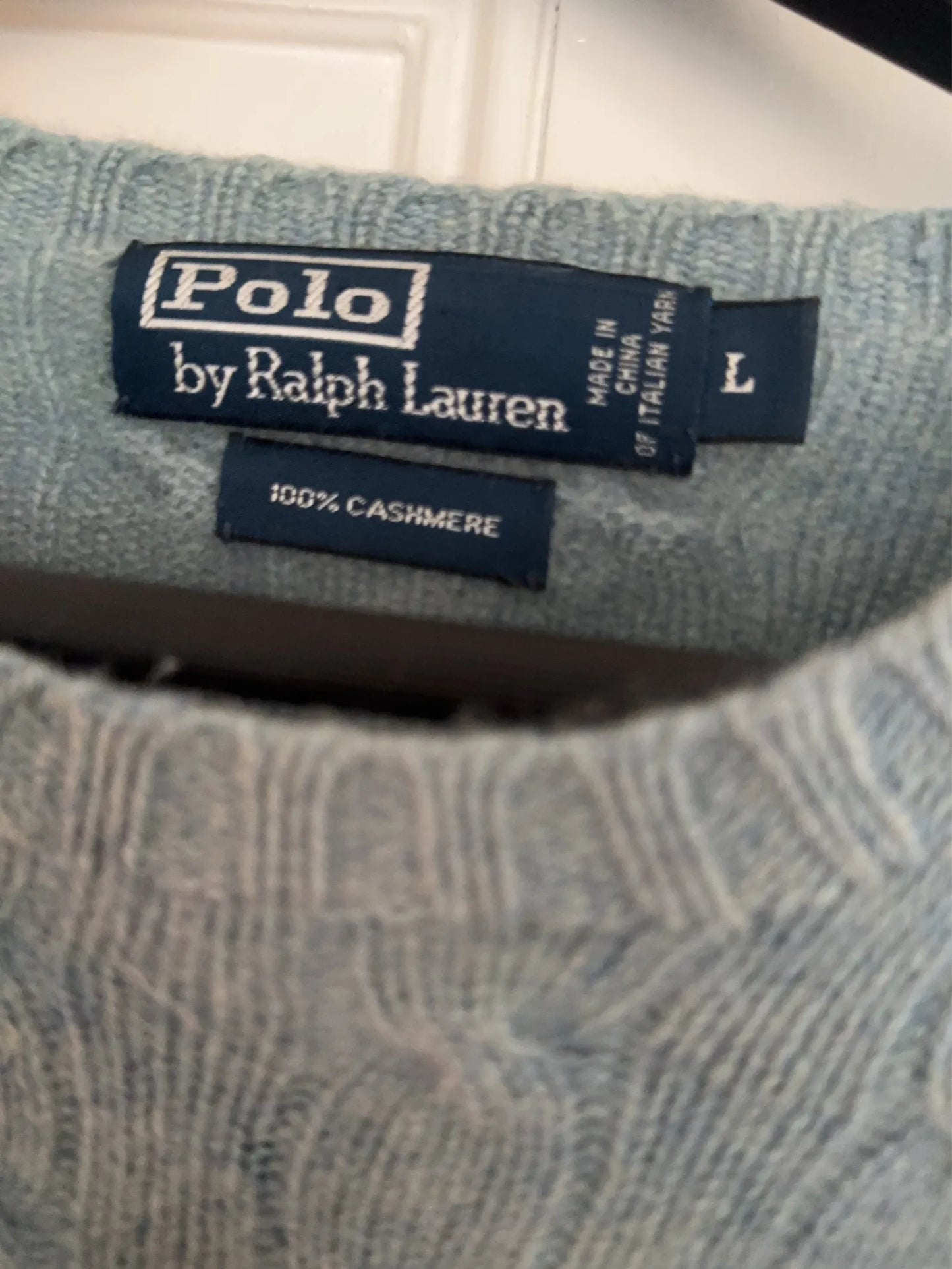 Ralph Lauren-kashmirtröja