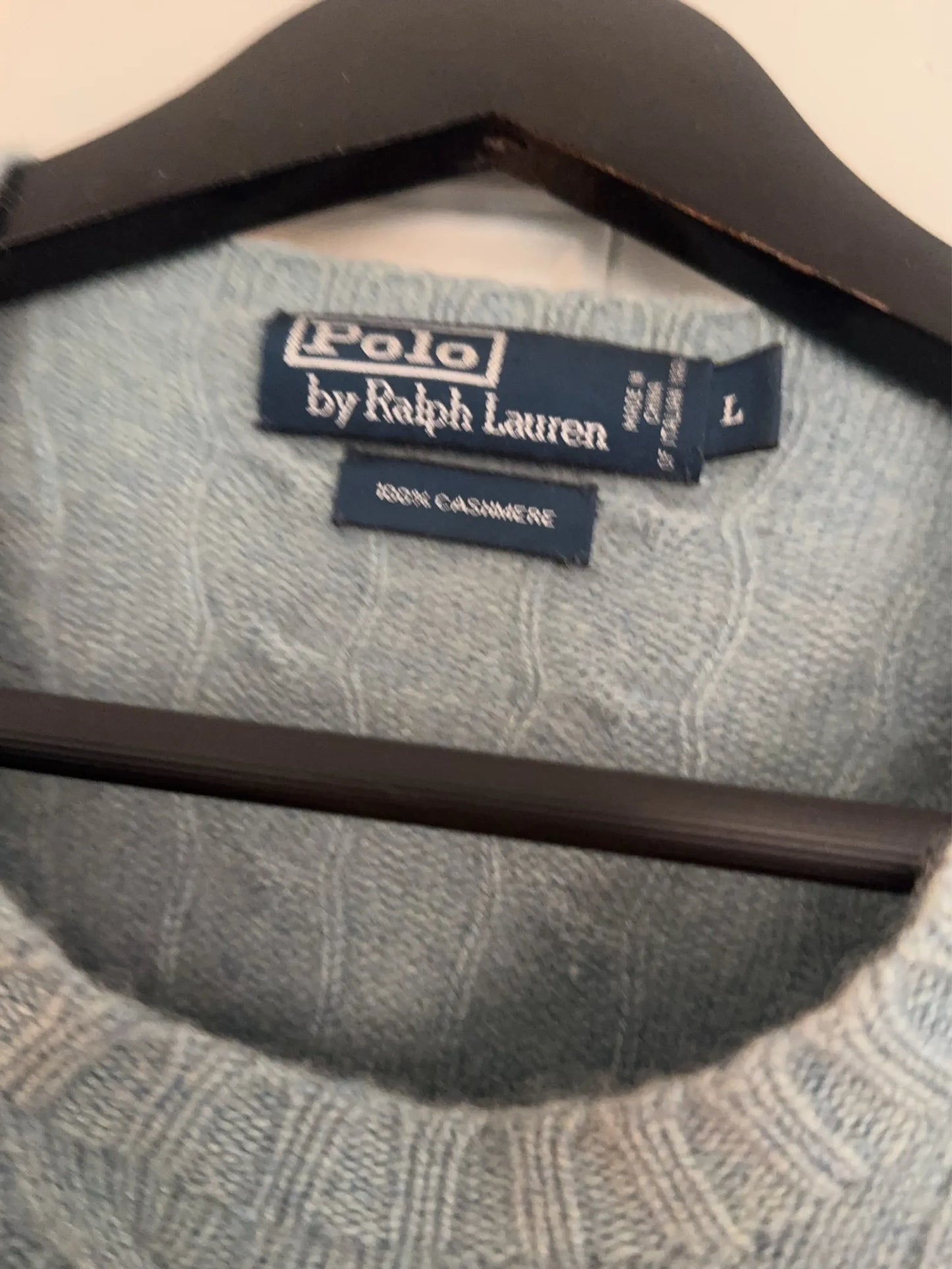 Ralph Lauren-kashmirtröja