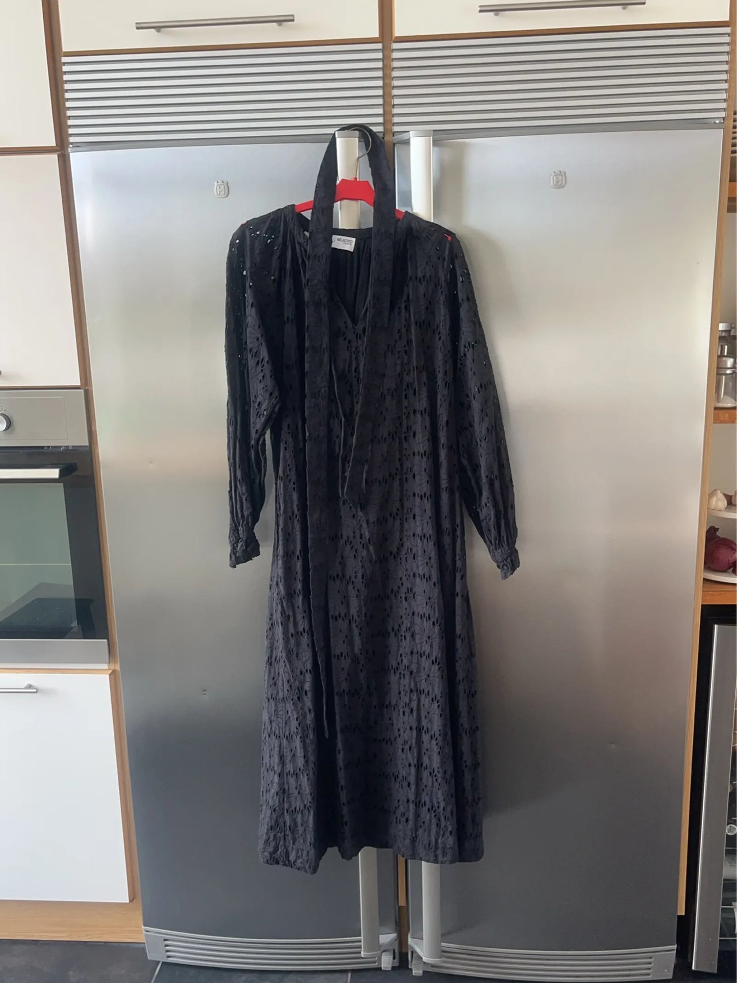 SELECTED Sonora Ankle Broderi Dress