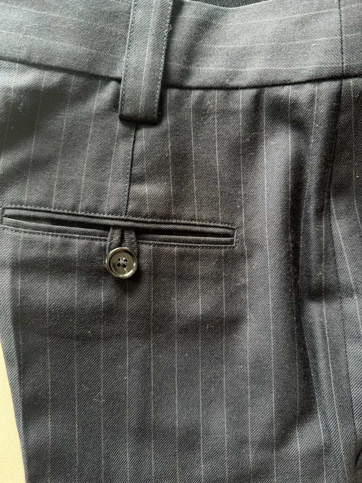 Acne Studios Trea Pin Wo-ullkostymbyxor