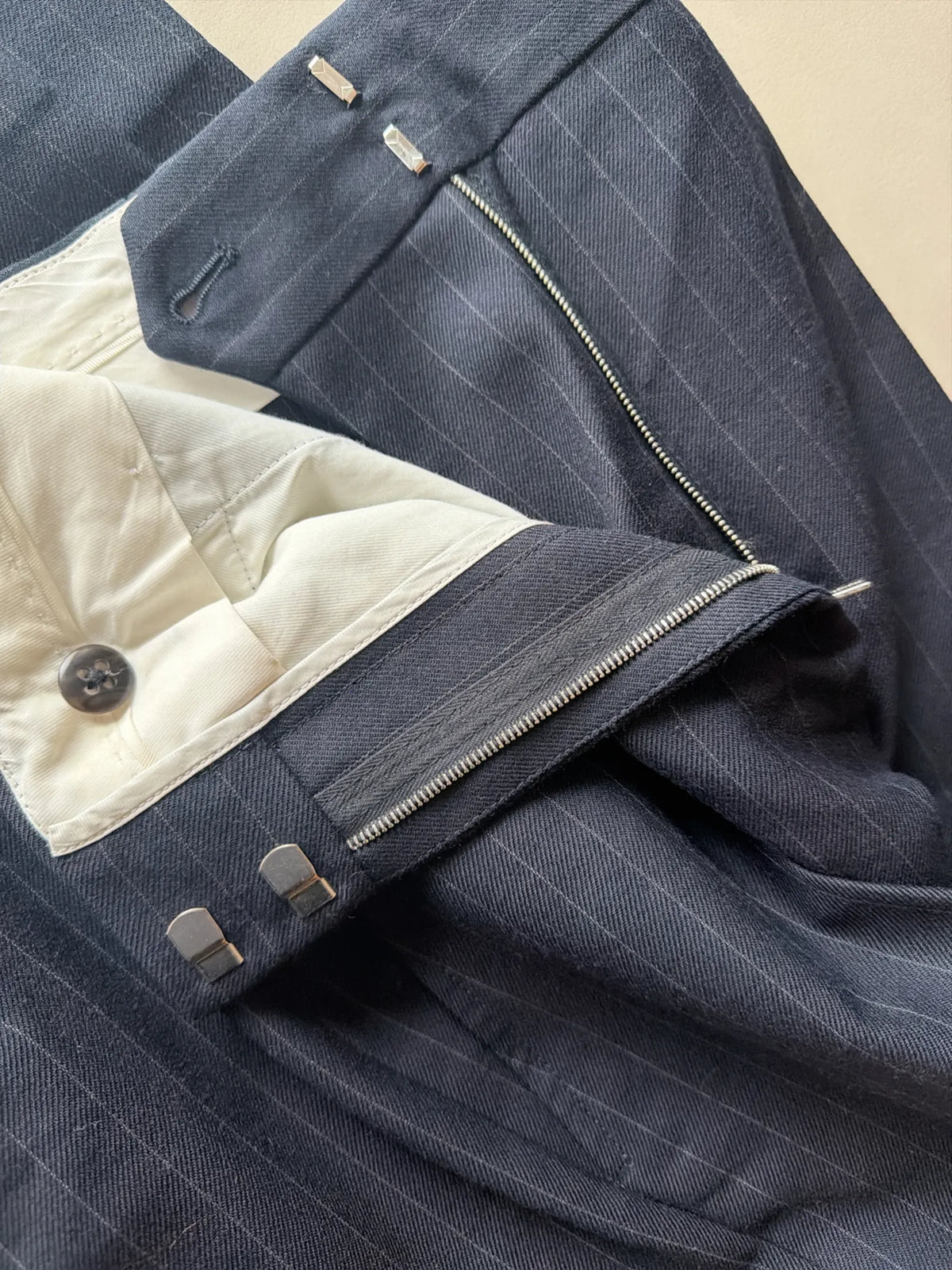 Acne Studios Trea Pin Wo-ullkostymbyxor