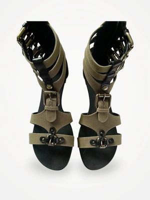 Giuseppe Zanotti X Balmain Sandals