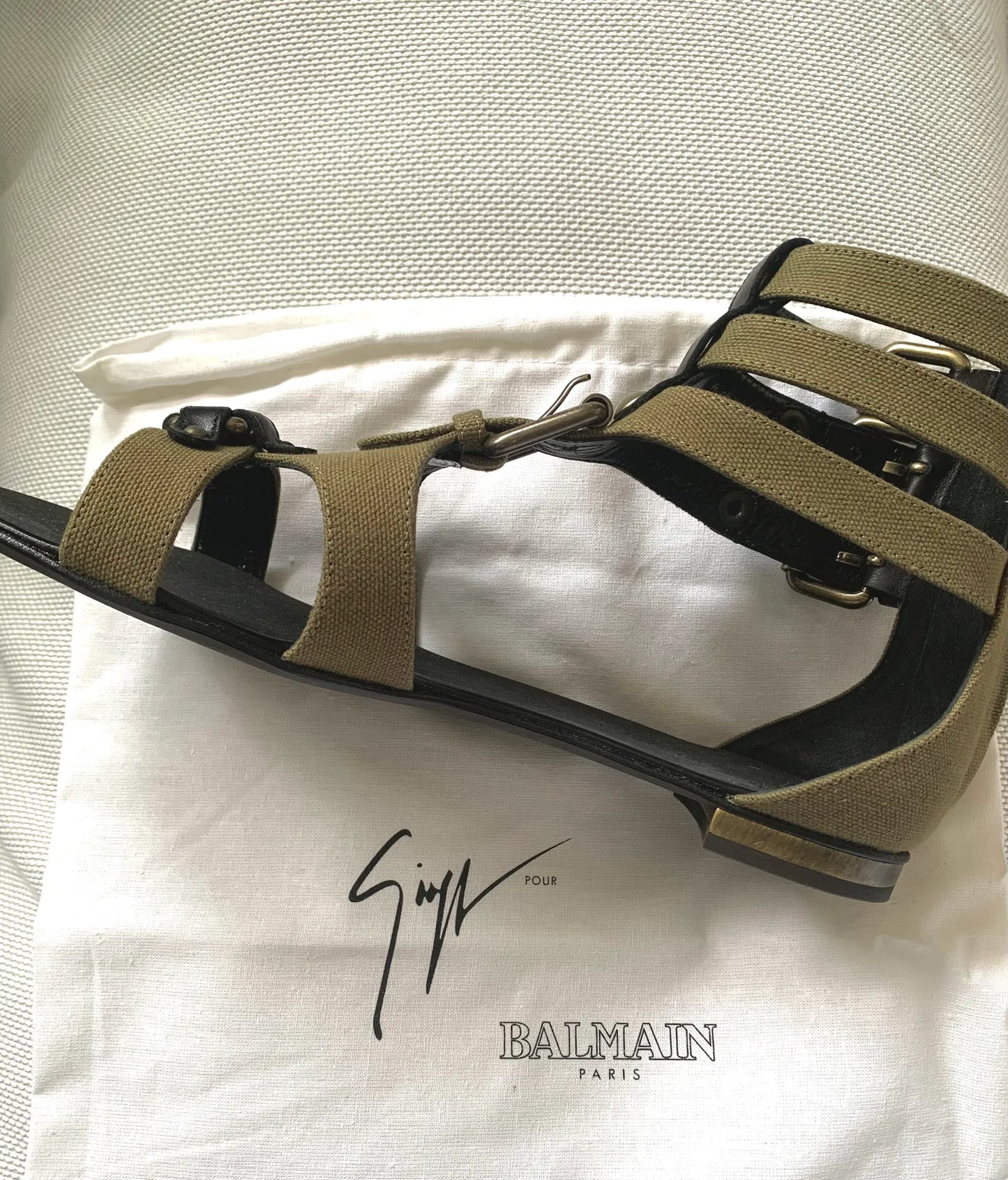 Giuseppe Zanotti X Balmain Sandals