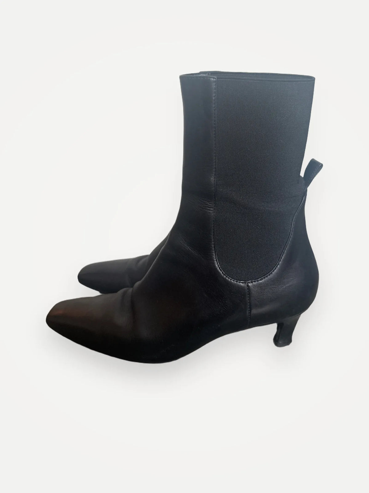 Toteme Leather Mid-skinnboots