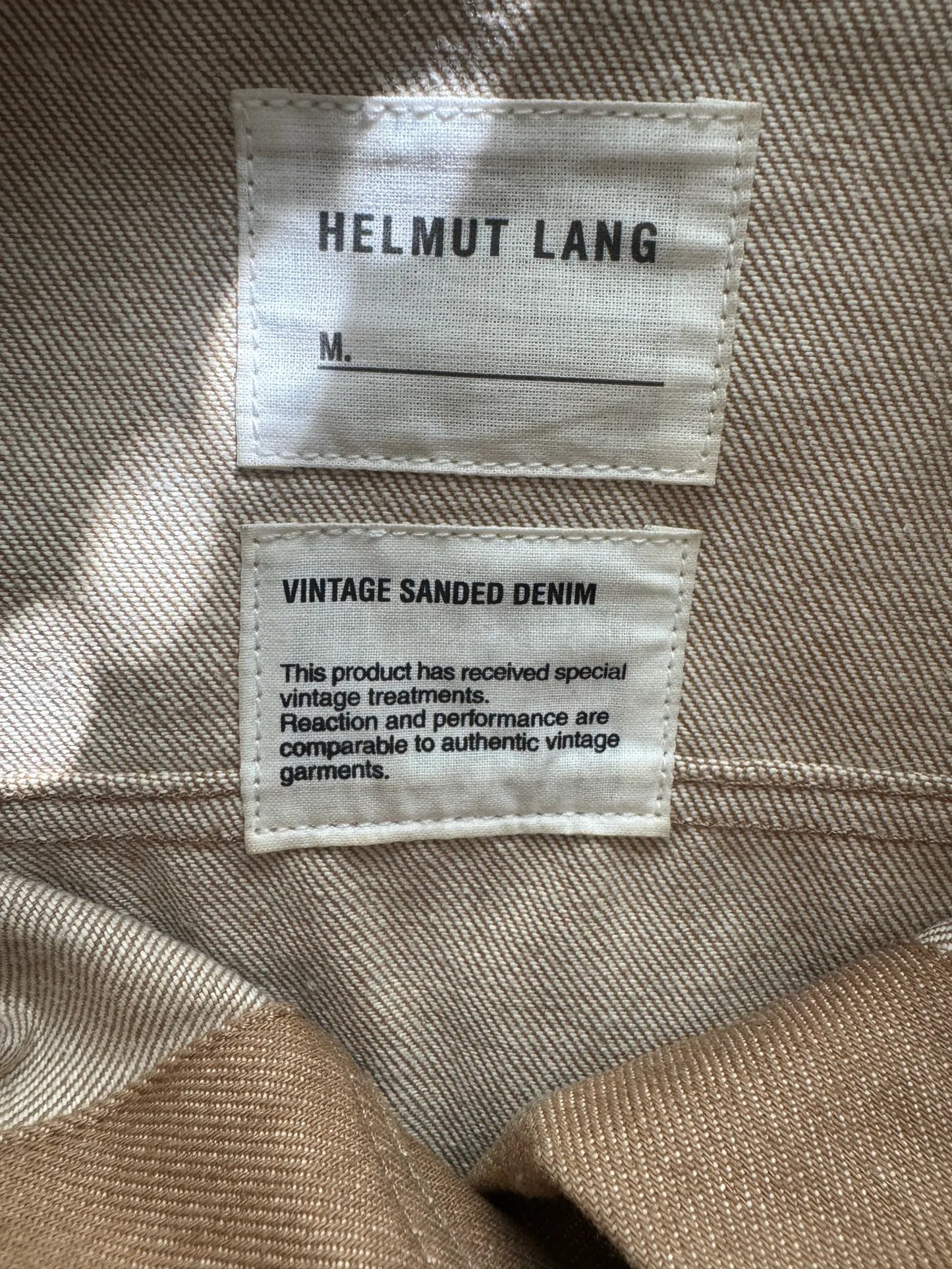 Helmut Lang Vintage Denim-jacka