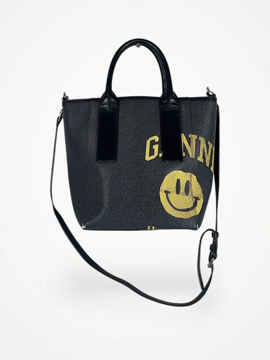 Ganni-skinnhandväska
