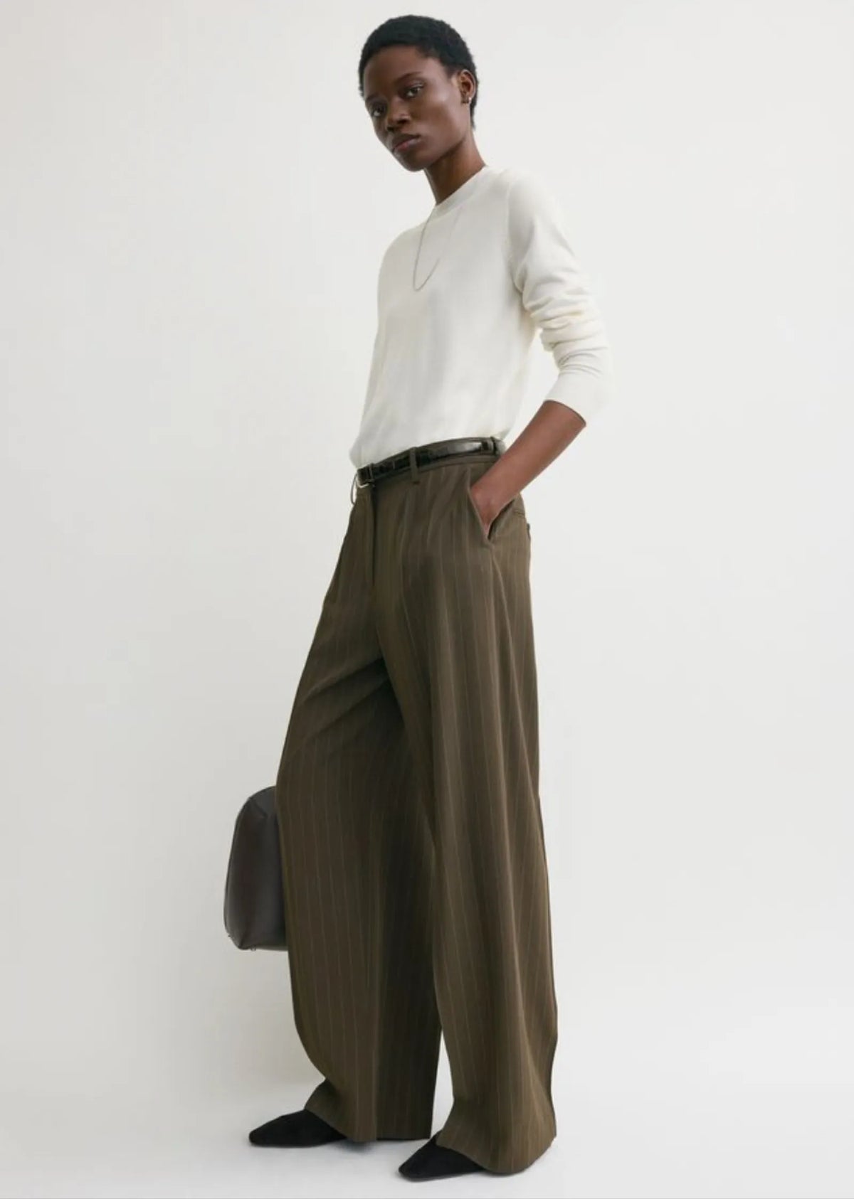 Toteme Wide Pinstripe-kostymbyxor NWOT
