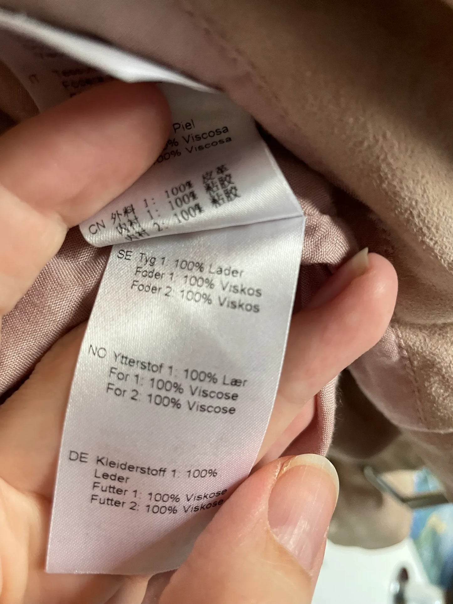 Samsøe Samsøe Ebba Leather jacket
