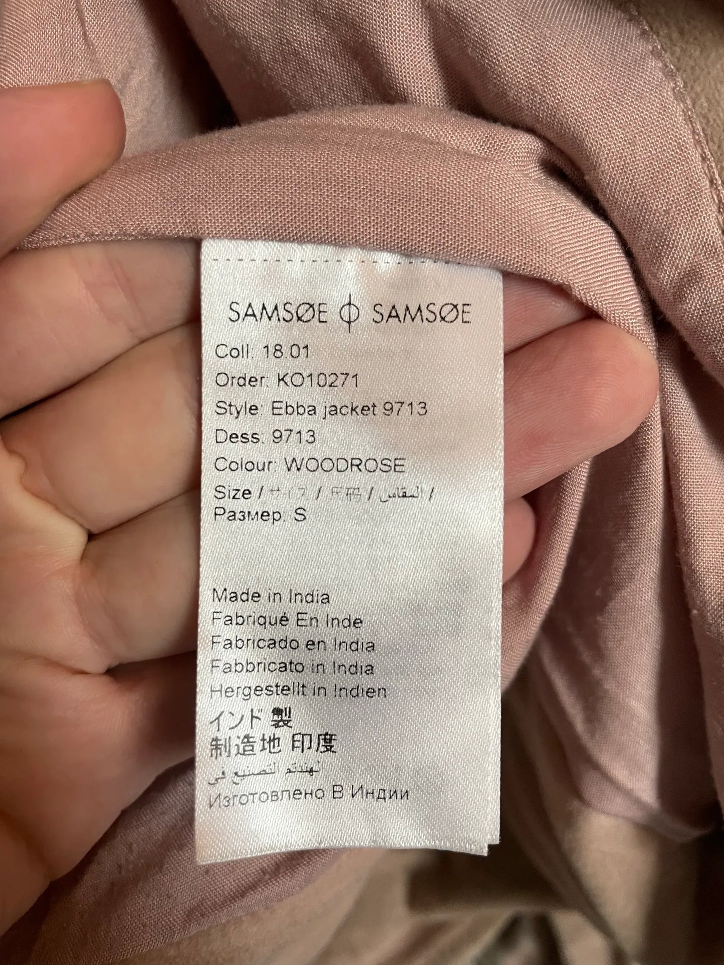 Samsøe Samsøe Ebba Leather jacket