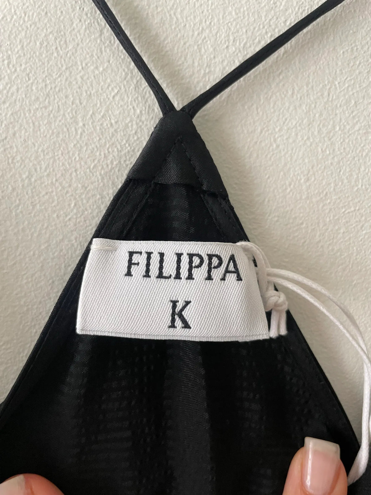 Filippa K Structure Frill-sidenklänning NWOT