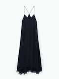 Filippa K Structure Frill-sidenklänning NWOT