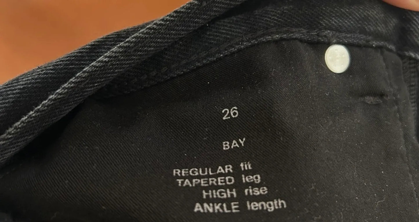Cos Bay Barrel Leg Denim Jeans