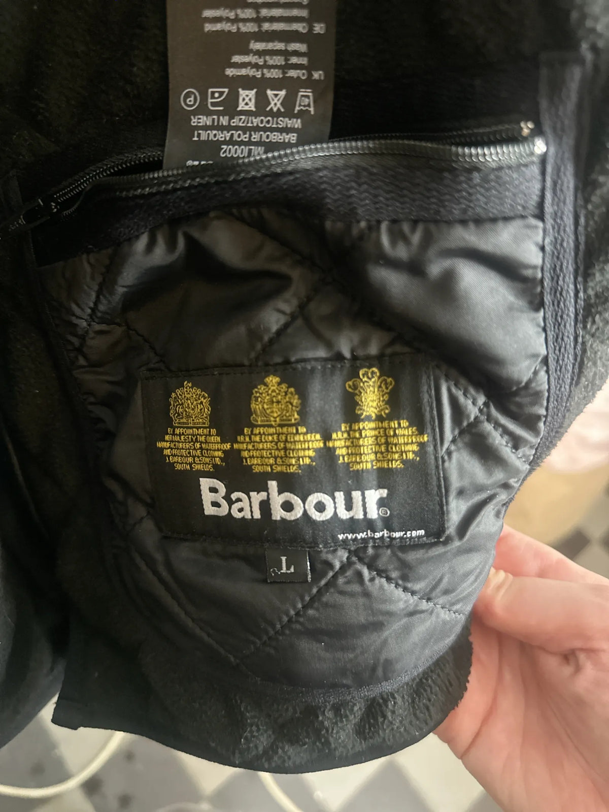 Barbour-regnjacka