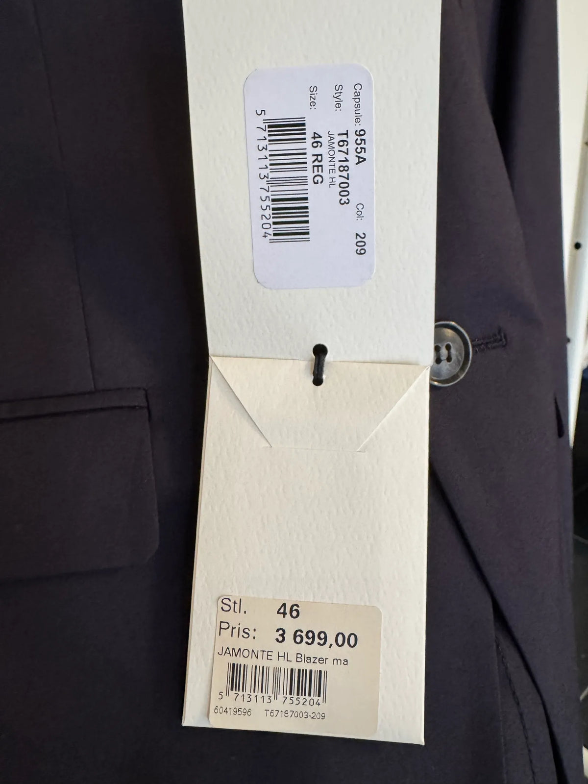 Tiger of Sweden Jamonte Hl T67187003 Blazer