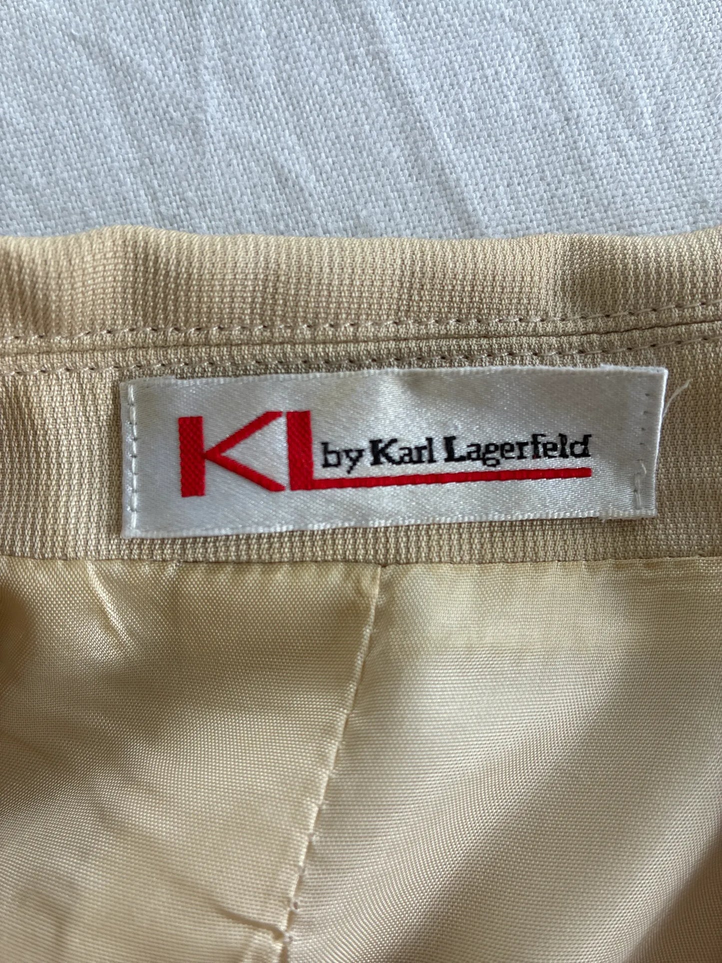 Karl Lagerfeld Kl Vintage-sidenkavaj