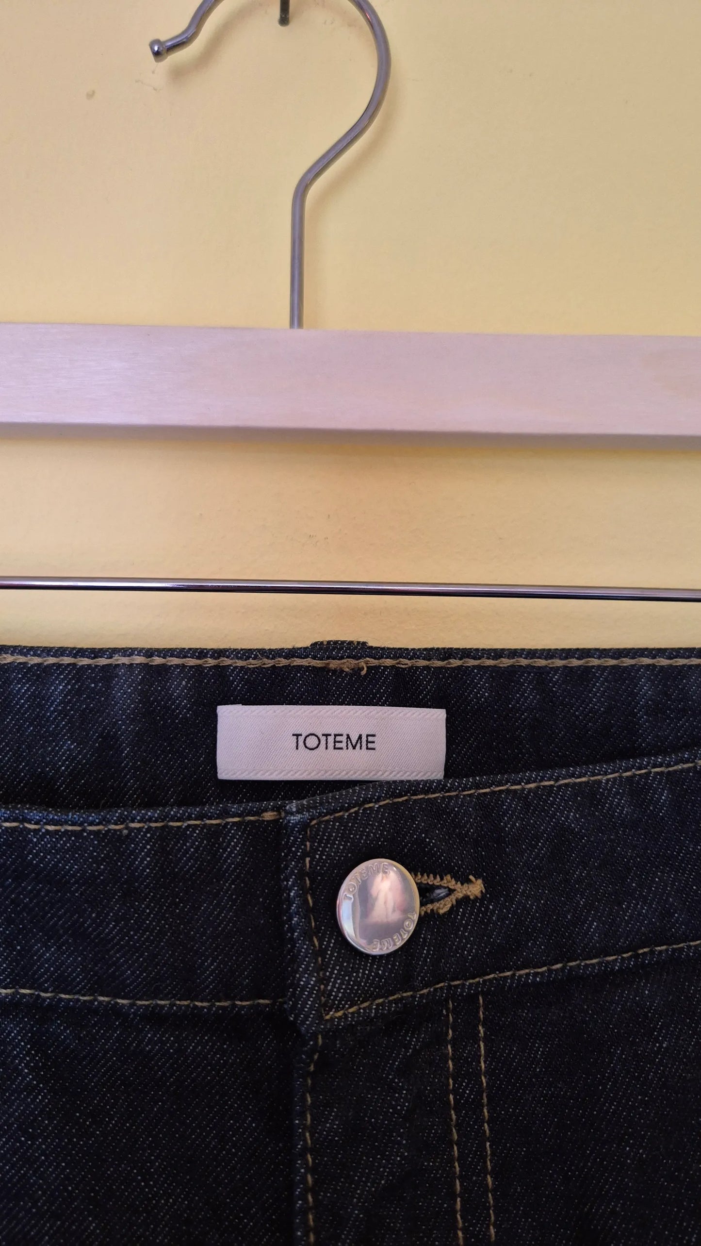 Toteme Low Taper Denim Jeans