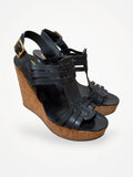 Tory Burch-skinnsandaler