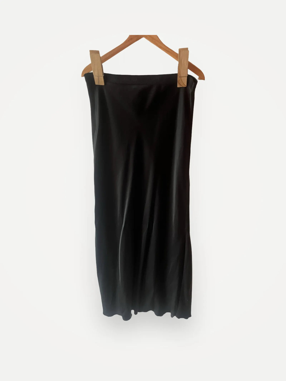 Ahlvar Gallery Hana Long Logo Satin-kjol
