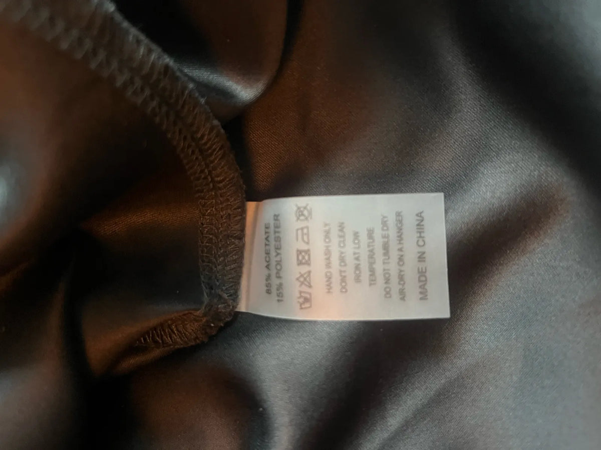 Ahlvar Gallery Hana Long Logo Satin-kjol