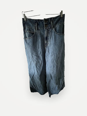 Lee Pleated Straight Leg Jeans