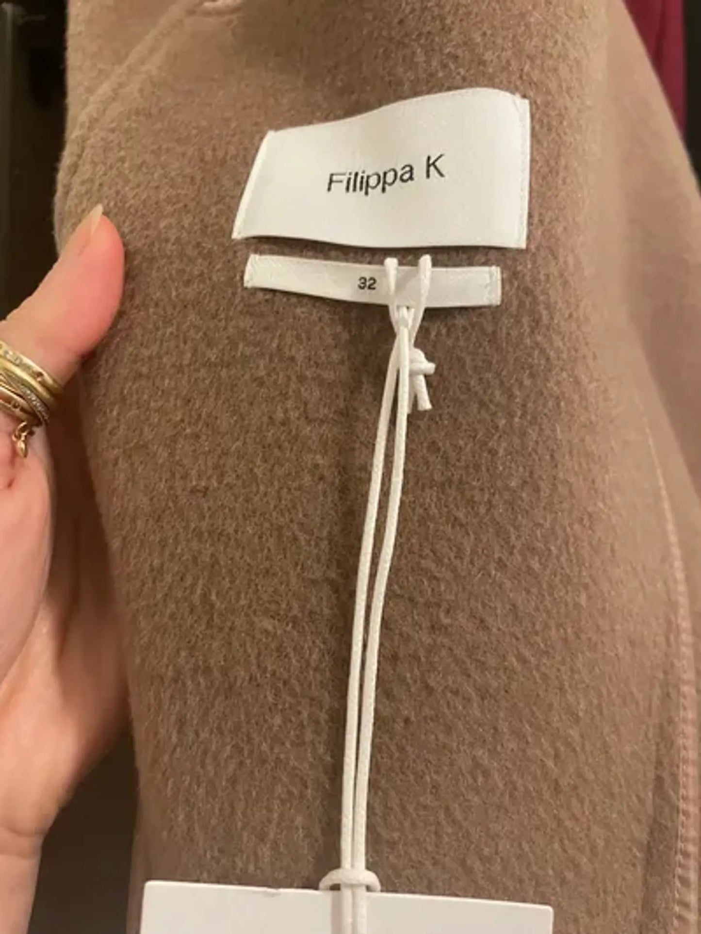 Filippa K Edina Från-ullkappa