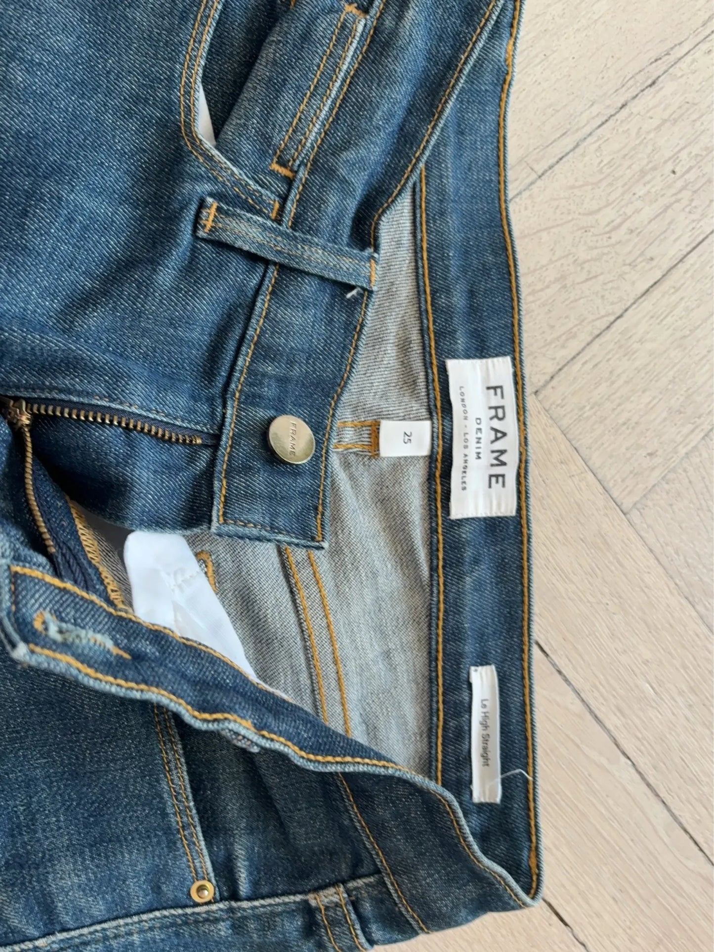 Frame Denim Le High Straight-jeans