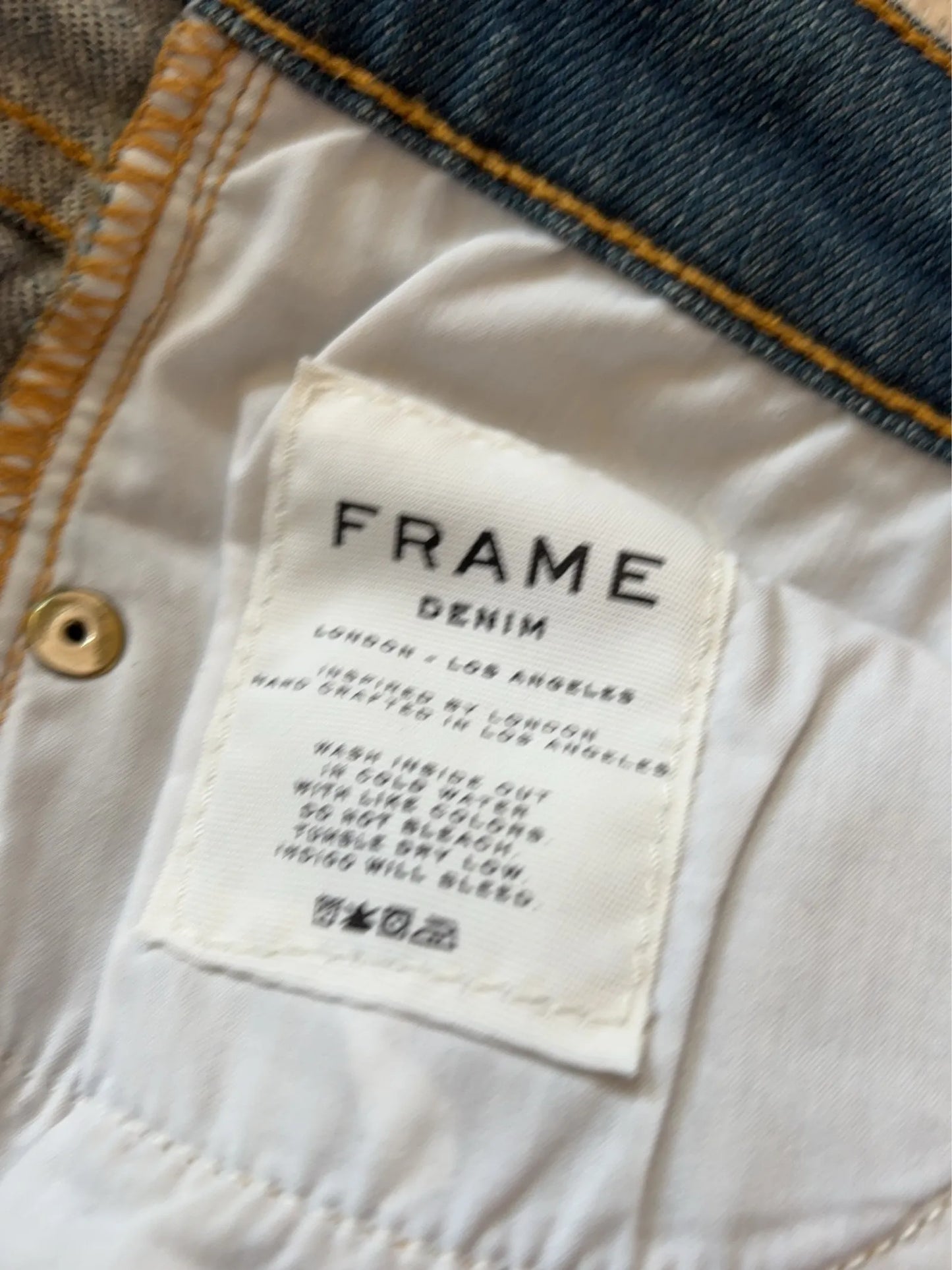Frame Denim Le High Straight-jeans