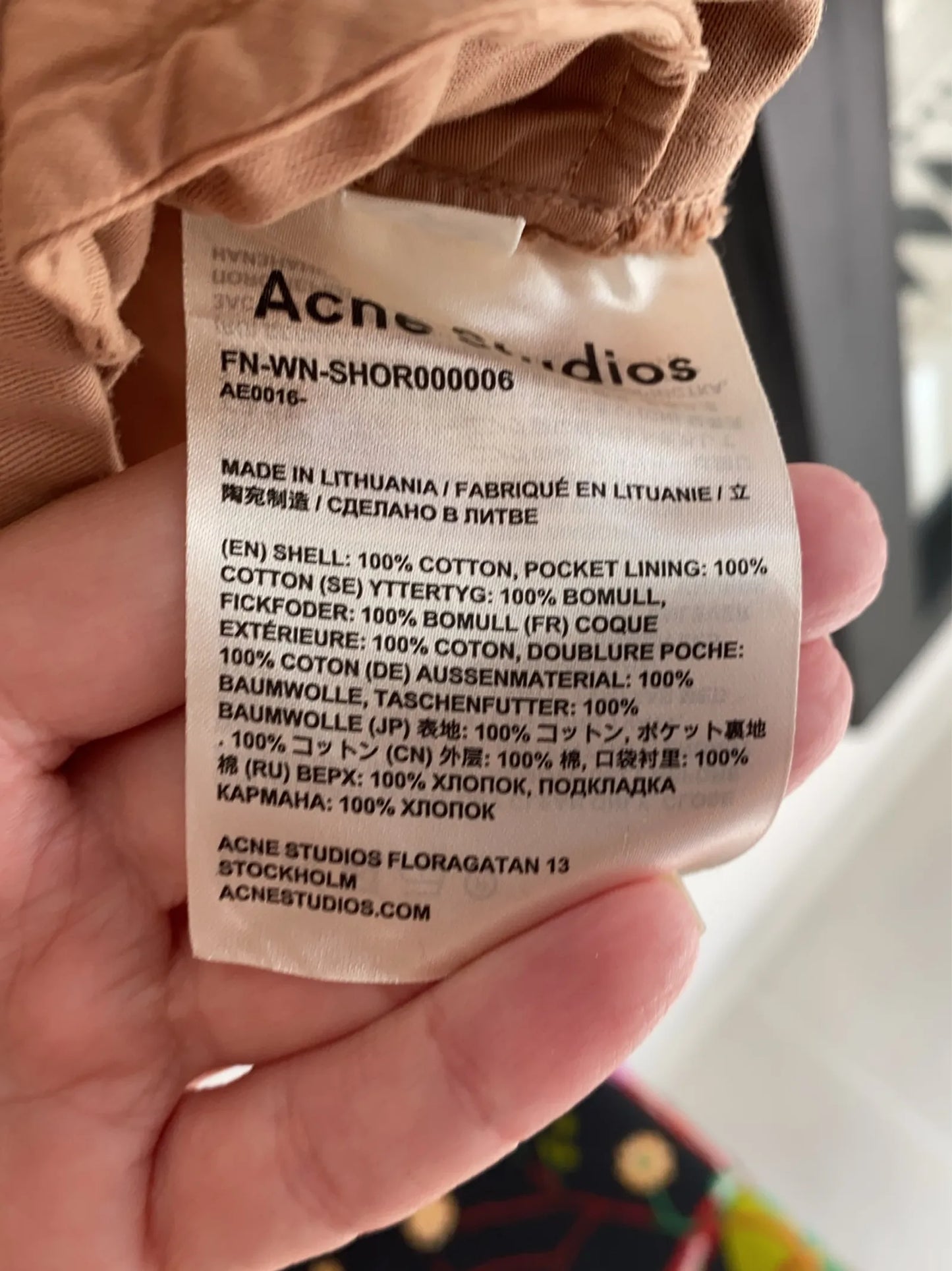 Acne Studios-shorts NWT