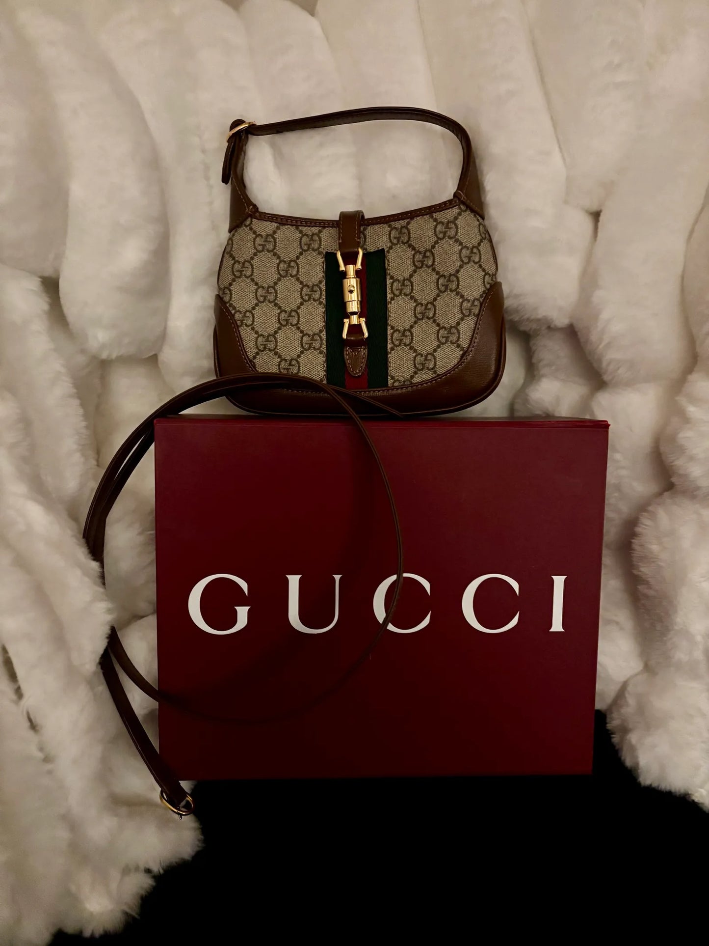 Gucci Jackie Mini 1961 Gg Supreme Handbag