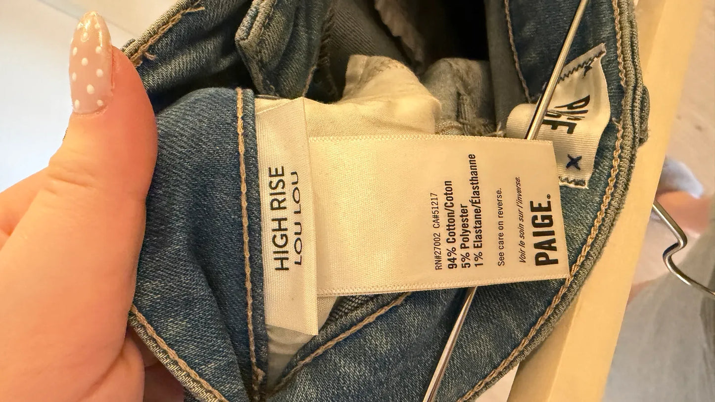 Paige High Rise Lou-jeans
