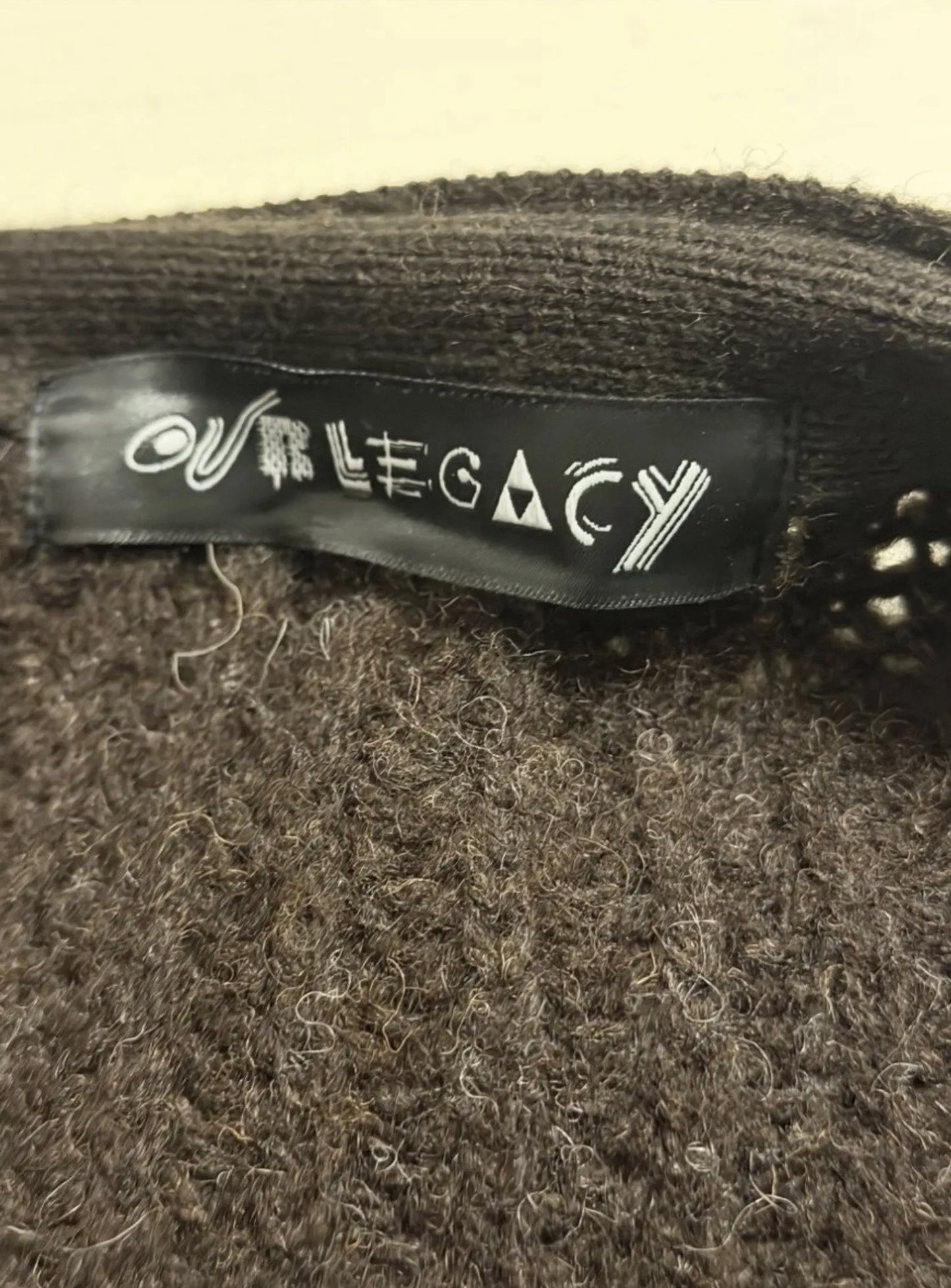 Our Legacy Brown Colossal Cardigan