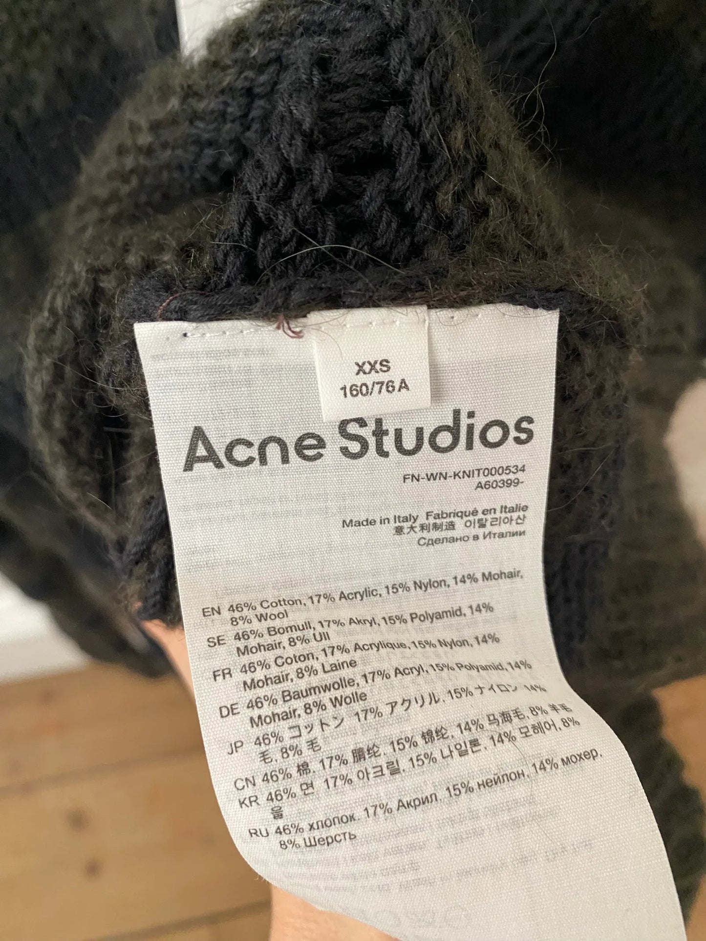 Acne Studios Distressed Sweater