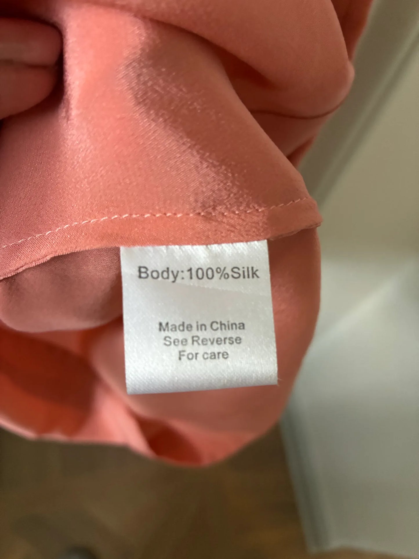 Mayla-sidenklänning